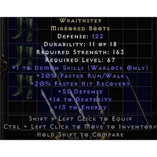 Wraithstep Demon