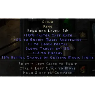 Sling -5 resist non-ladder ROTW SC