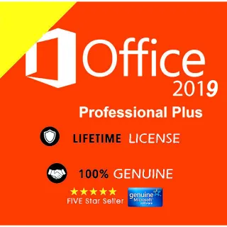 Microsoft Office Professional Plus 2019 License Key for  windows 10