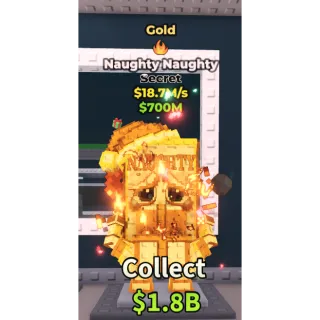 gold naughty naughty 18.7m/s