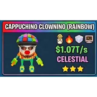 Clownino, PR15, 5 Traits, Celestial 