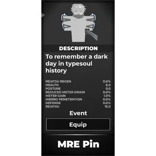 MRE Pin - Type Soul x2