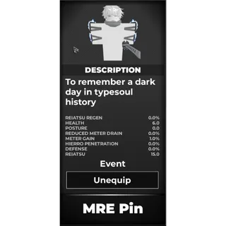 MRE Pin