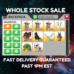 whole am stock sale