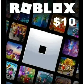 ROBLOX GIFT CARD $10.00 USD 