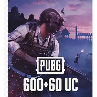 Pubg Mobile 660 UC Global  via ID