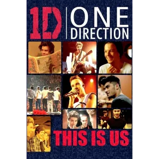 One Direction: This Is Us SD - Redeem on VUDU or Movies Anywhere