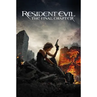 Resident Evil: The Final Chapter HD - Redeem on VUDU or Movies Anywhere