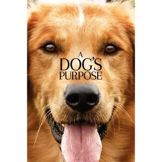 A Dog's Purpose HD - Redeem on VUDU or Movies Anywhere