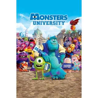 Monsters University 4K - Movies Anywhere Code