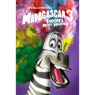 Madagascar 3: Europe's Most Wanted HD - Redeem on VUDU or Movies Anywhere