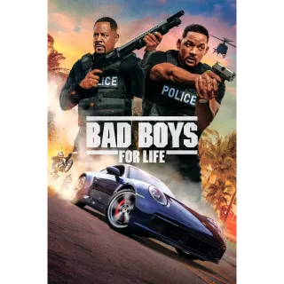 Bad Boys for Life SD - Redeem on VUDU or Movies Anywhere