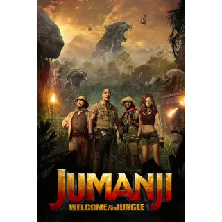 Jumanji: Welcome to the Jungle SD - Redeem on VUDU or Movies Anywhere