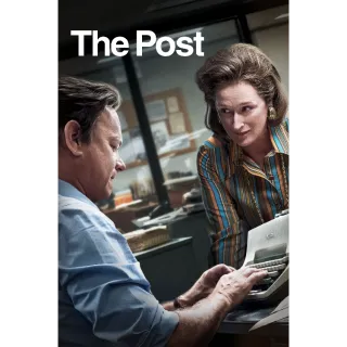 The Post HD - Redeem on VUDU or Movies Anywhere