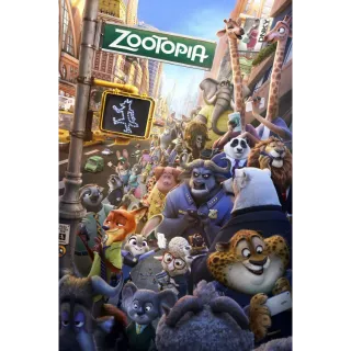 Zootopia HD - CANADIAN iTunes Code (READ REDEMPTION STEPS)