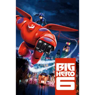 Big Hero 6 HD - CANADIAN iTunes Code (READ REDEMPTION STEPS)