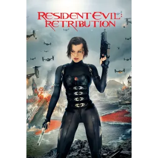 Resident Evil: Retribution SD - Redeem on VUDU or Movies Anywhere