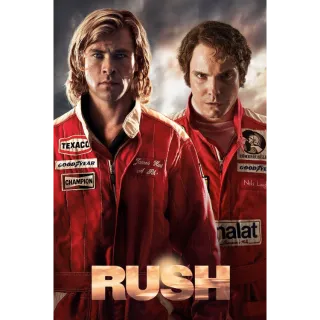 Rush HD - Redeem on VUDU or Movies Anywhere