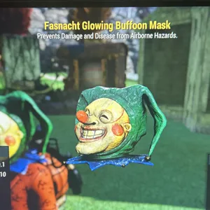 Glowing Jester Mask