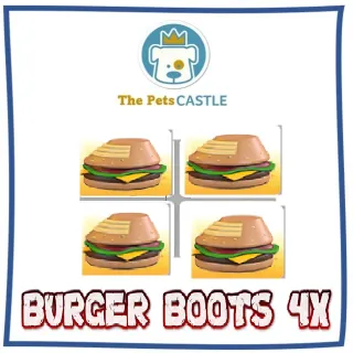 BURGER BOOTS 4X