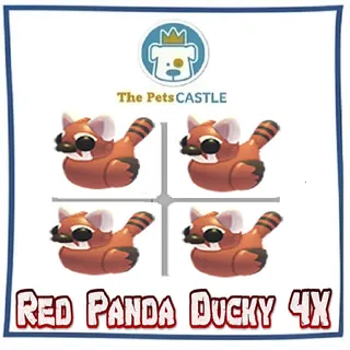 Red Panda Ducky