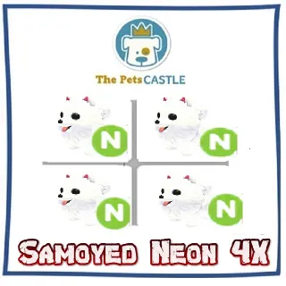 Samoyed neon