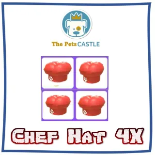 Chef Hat 4X