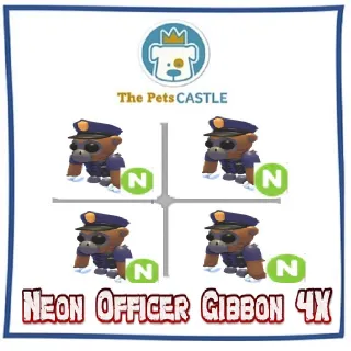 Officer Gibbon Neon