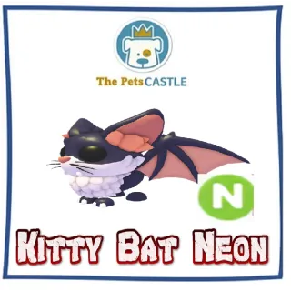 kitty bat neon