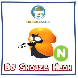 DJ Snooze neon