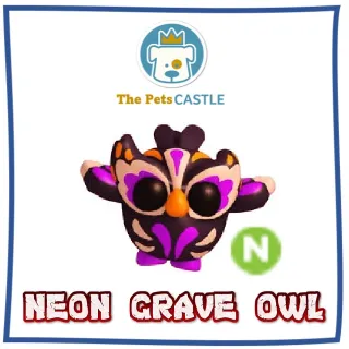 neon grave owl