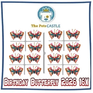 Birthday Butterfly 2026 