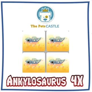 Ankylosaurus 4X