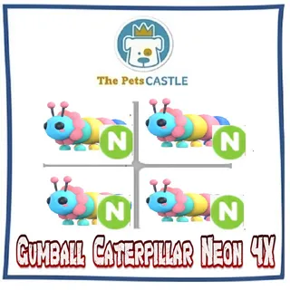 Gumball Caterpillar Neon