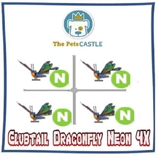 Clubtail Dragonfly Neon