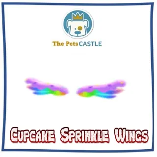 cupcake sprinkle wings
