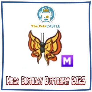 mega birthday butterfly 2023