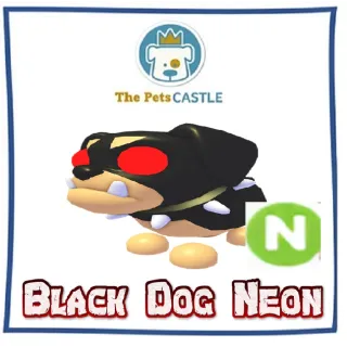 black dog neon