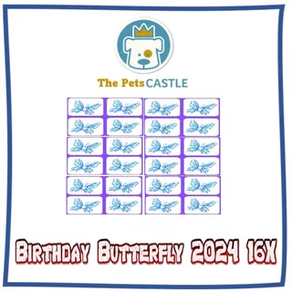 Birthday Butterfly 2024 16X