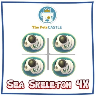 Sea Skeleton Panda 4X