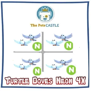 turtle dove Neon