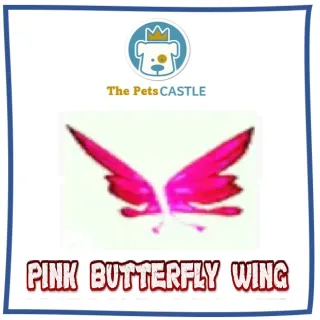 pink butterfly wing