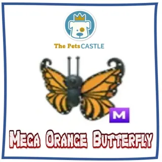 Mega Orange Butterfly