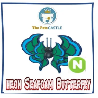 seafoam butterfly neon