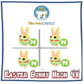 Easter Bunny Neon