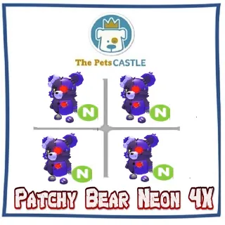 patchy bear Neon