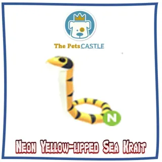 Neon Yellow-lipped Sea Krait