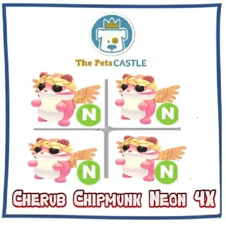 Cherub Chipmunk Neon 4X