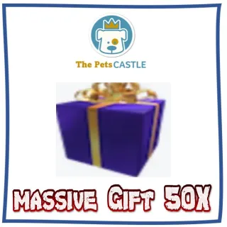 massive gift 50X