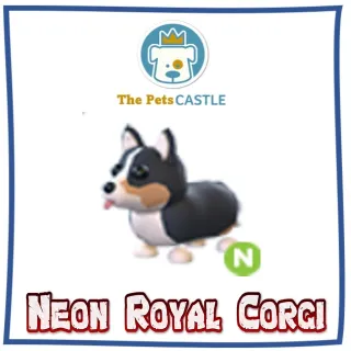 Neon Royal Corgi